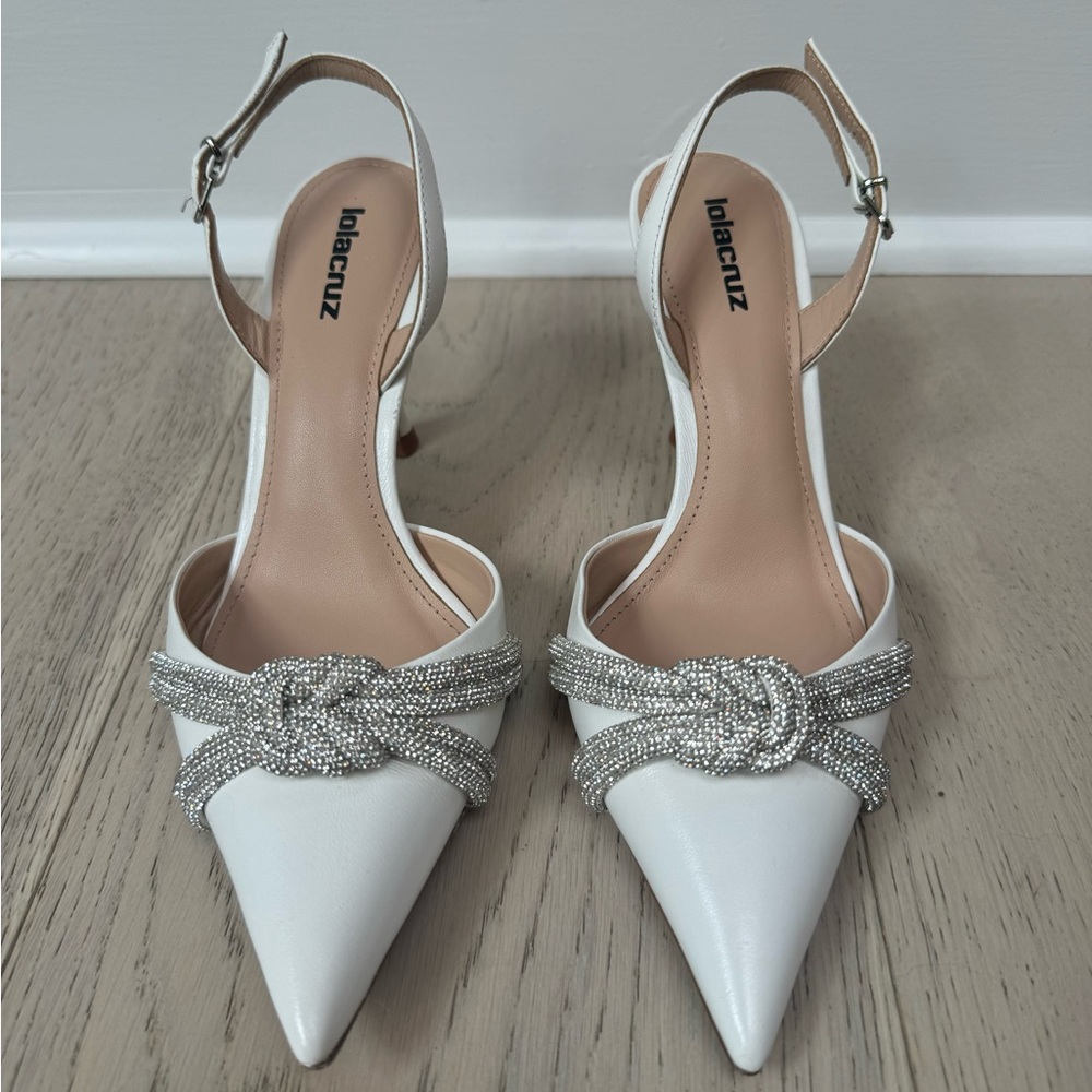 Lola Cruz Alice Pumps (Anthropologie) - perfect wedding shoes - Picture 4 of 6